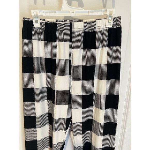 New Agnes & Dora plaid black and white soft leggings - Picture 4 of 6